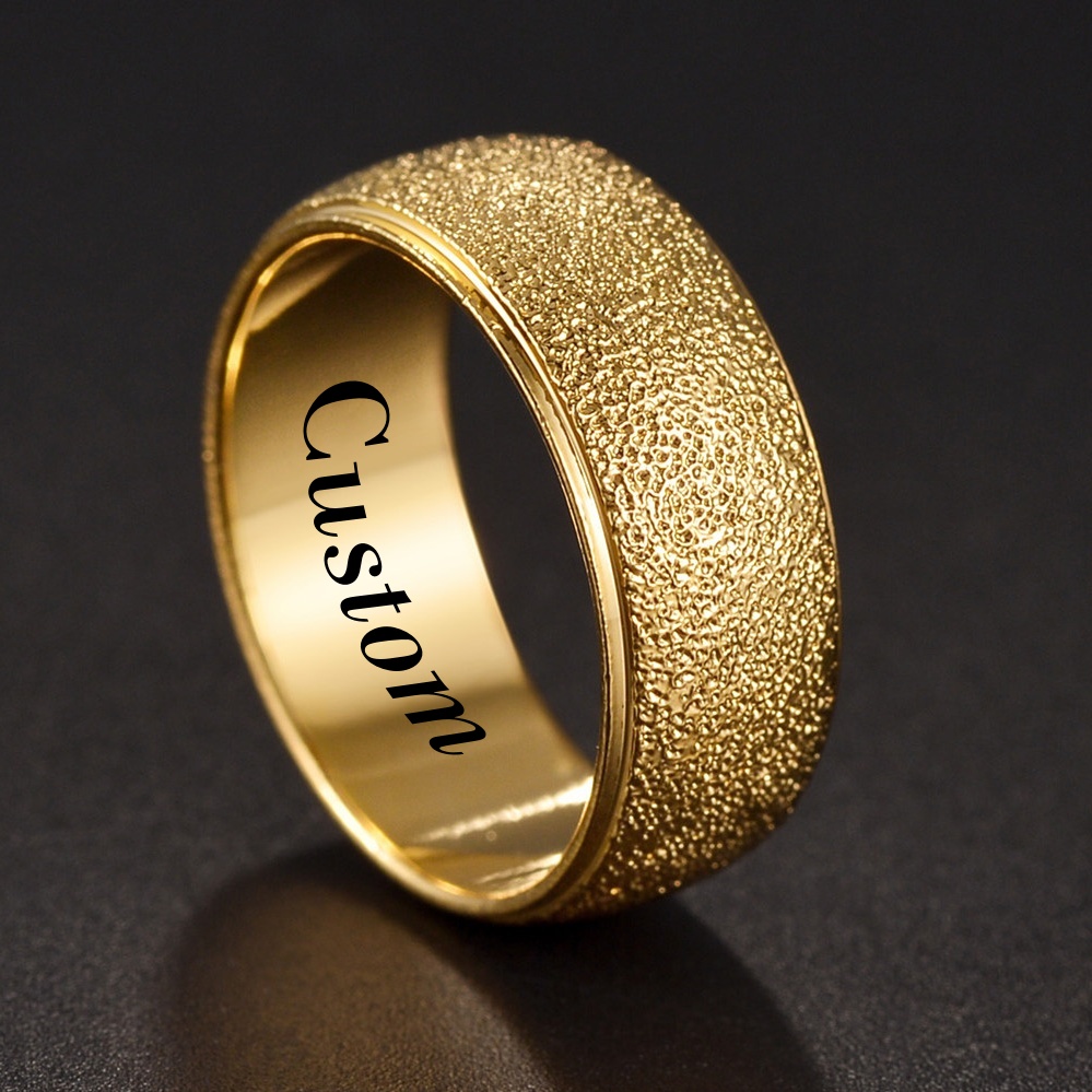 Body Jewelry High Quality - Bagues en cuivre givré pour femmes,