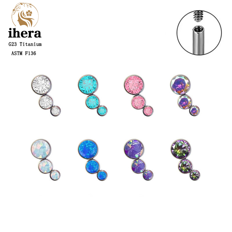 Body Jewelry Lip Ring - Piercing Labret en Titane G23 avec