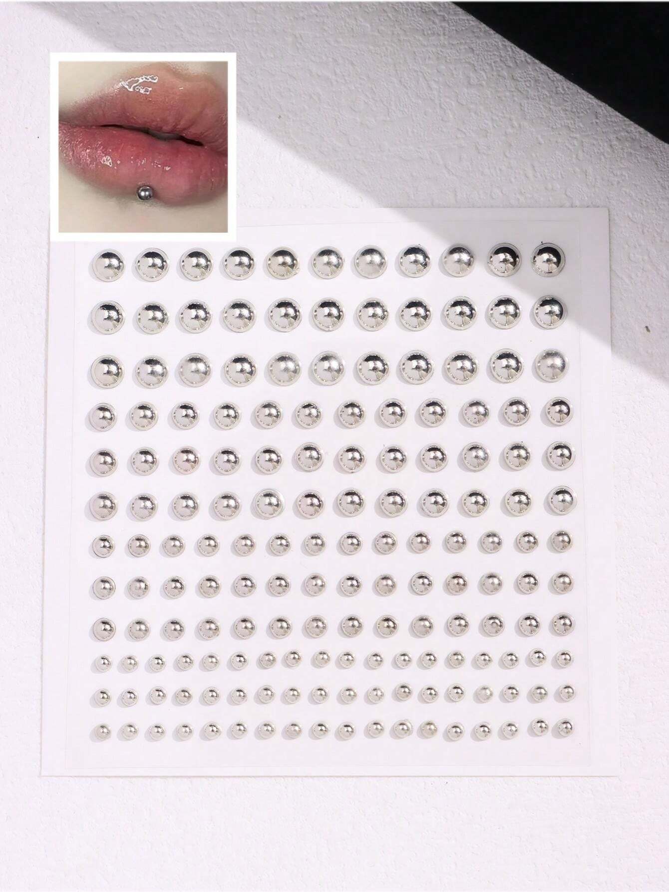 Body Jewelry Lip Ring - 165 pièces/ensemble, 3-6 mm, autocollants pour