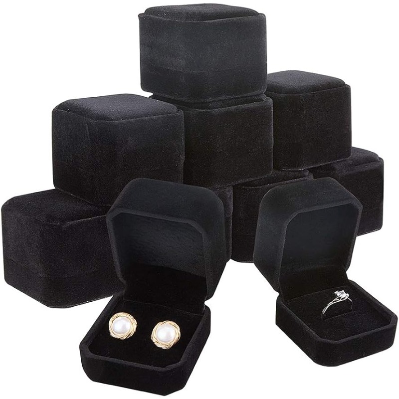 Body Jewelry Display - Paquet de 10 boîtes à bagues