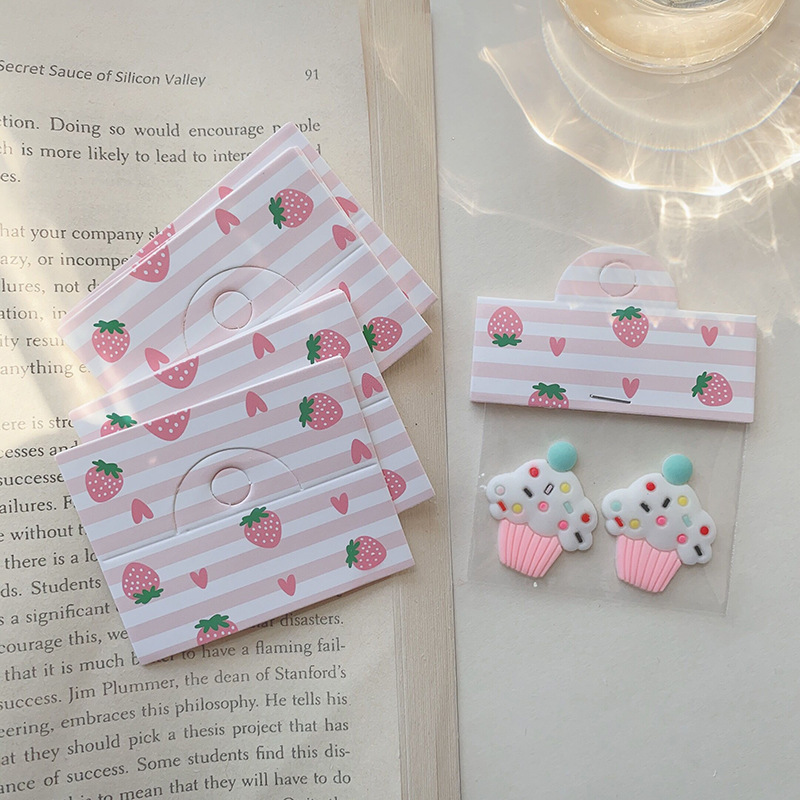 Body Jewelry Display - Cartes pliables suspendues de Style multicolore,