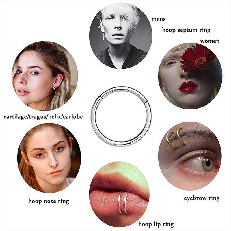 Anneaux de piercing articulés  - Body Jewelry Lip Ring avis et prix