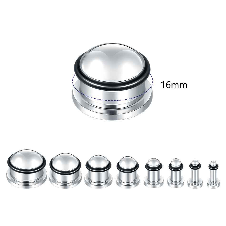 1 paire de jauges de bouchon d - Body Jewelry Ear Gauges avis et prix