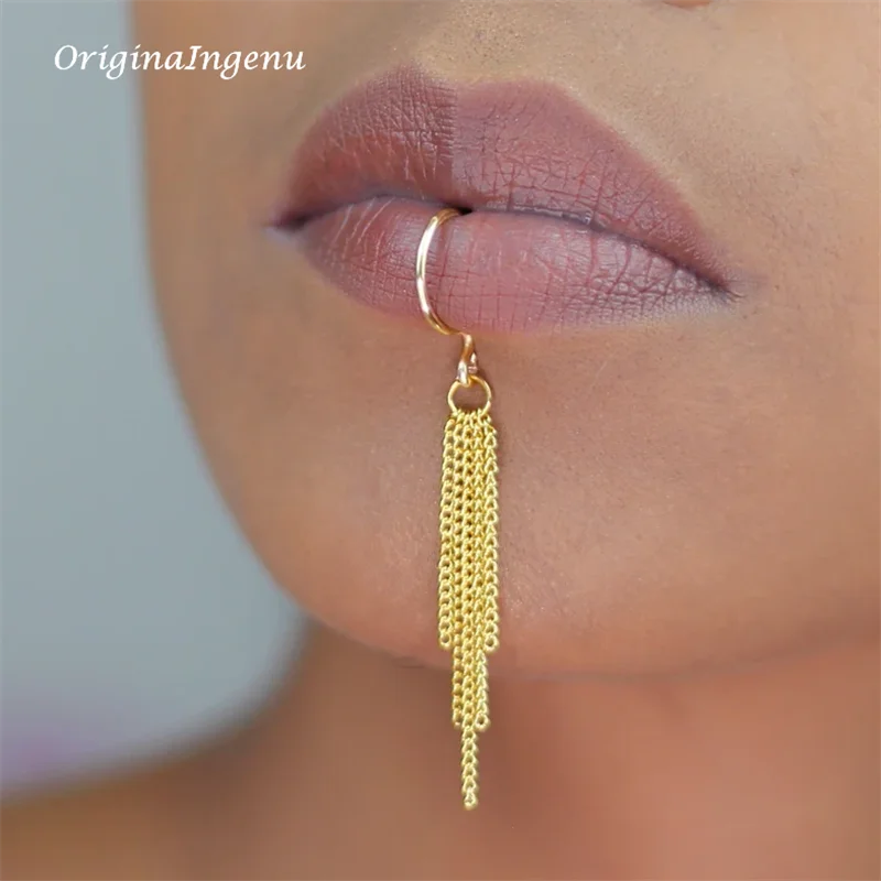Chaîne remplie d'or 14K, manch - Body Jewelry Lip Ring avis et prix