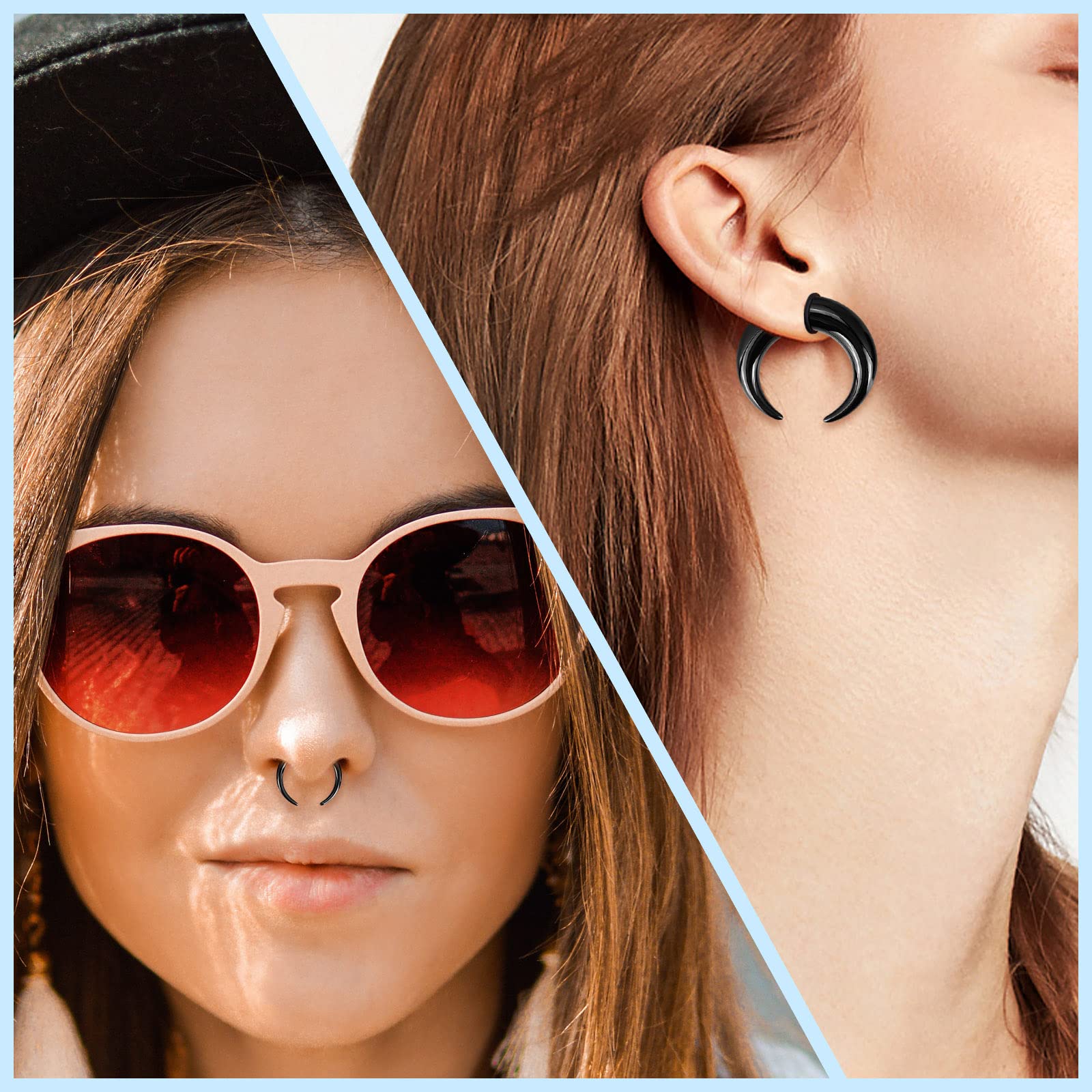 Pince à Septum en Acrylique po - Body Jewelry Ear Gauges avis et prix