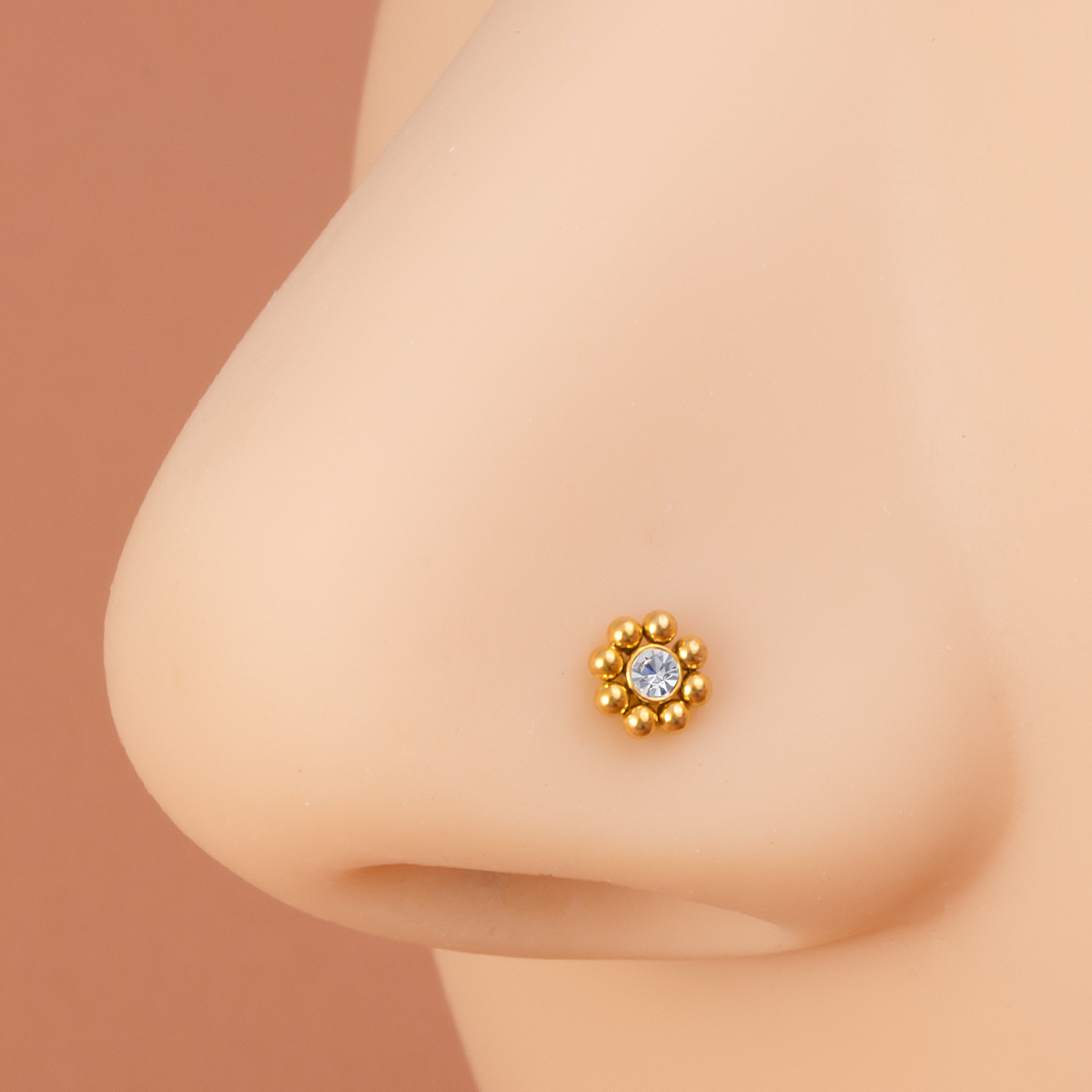 1 pièce de piercing de nez en  - Nostril Screw Pin avis et prix