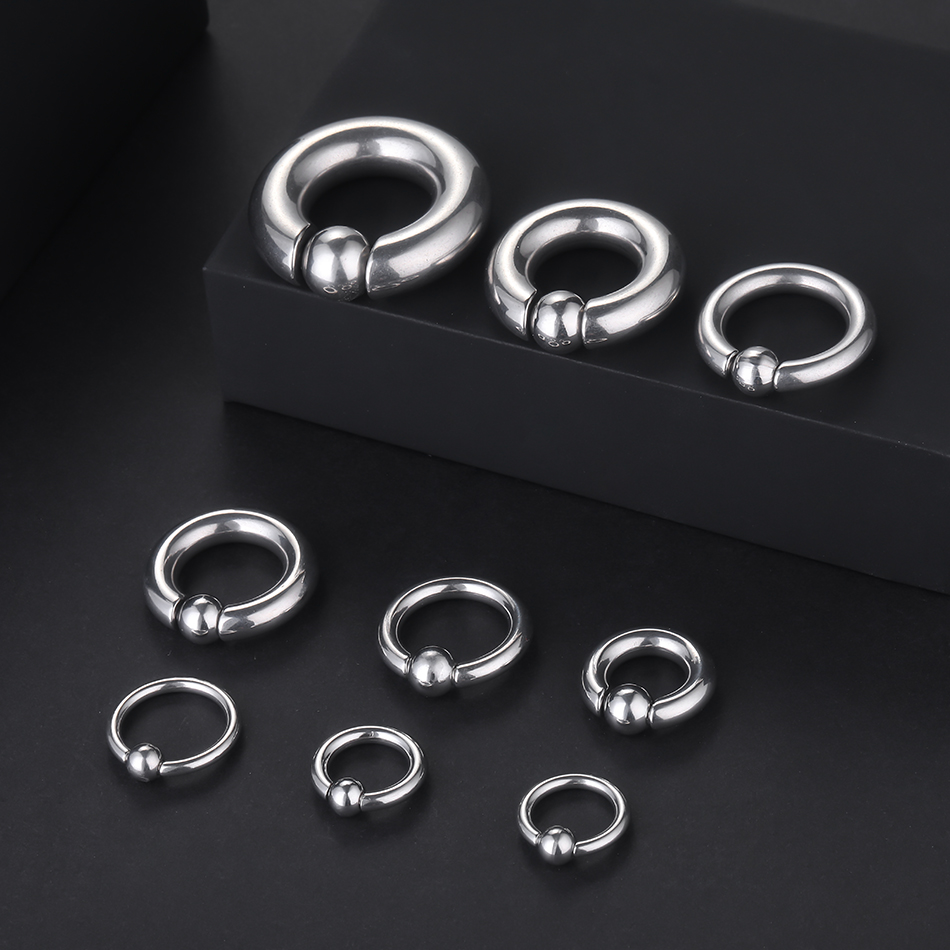 Anneau de perle captive en aci - Body Jewelry Ear Gauges avis et prix