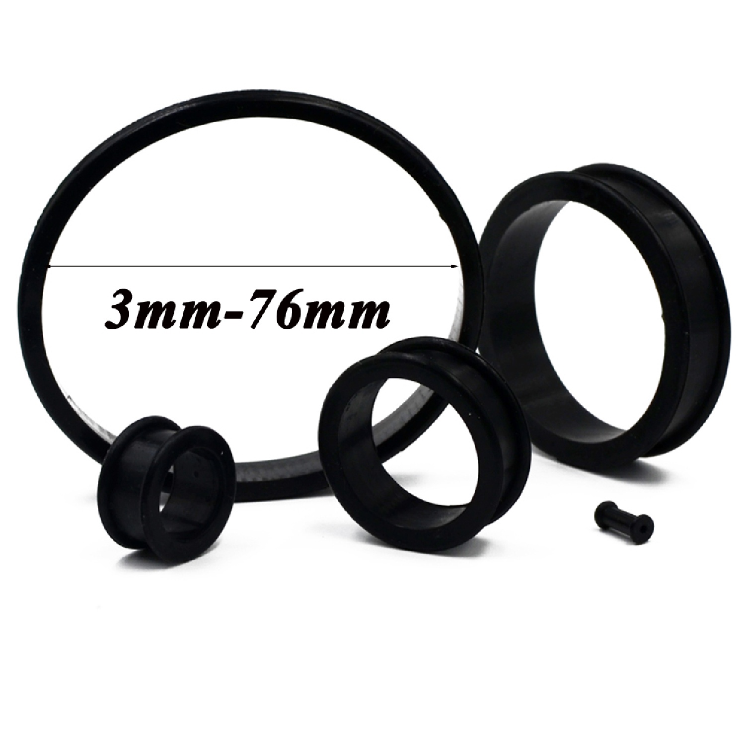 2pcs Supersize Flexible Silico - Body Jewelry Ear Gauges avis et prix