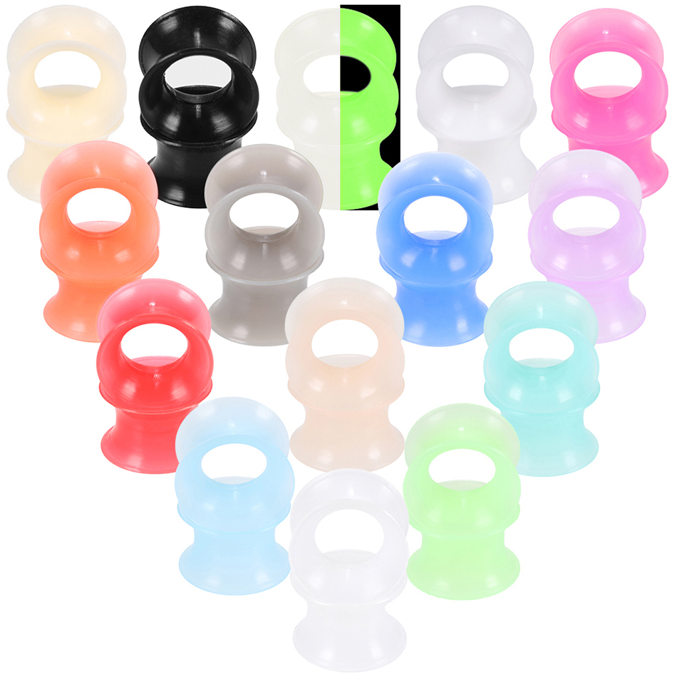 30 pcs/lot Silicone Flexible o - Body Jewelry Ear Gauges avis et prix