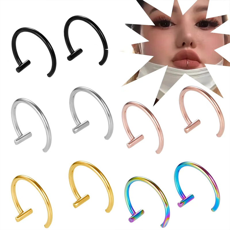 Bijoux de piercing en acier ch - Body Jewelry Lip Ring avis et prix