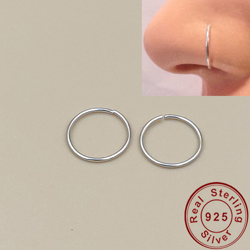 Anneau de nez en argent 925 po - Body Jewelry Lip Ring avis et prix