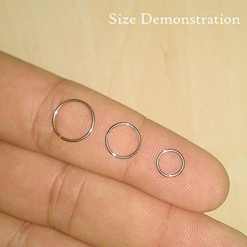 Anneau de nez en argent 925 po - Body Jewelry Lip Ring avis et prix