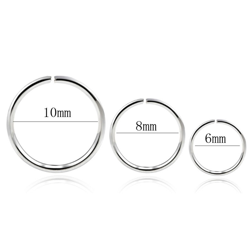 Anneau de nez en argent 925 po - Body Jewelry Lip Ring avis et prix