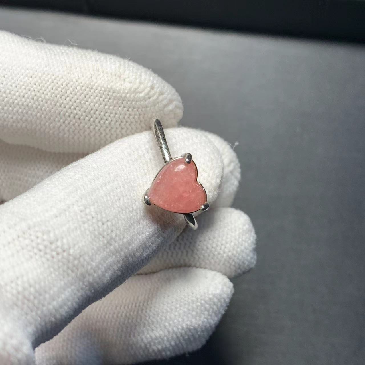 Bague en Rhodochrosite naturel - Body Jewelry High Quality avis et prix