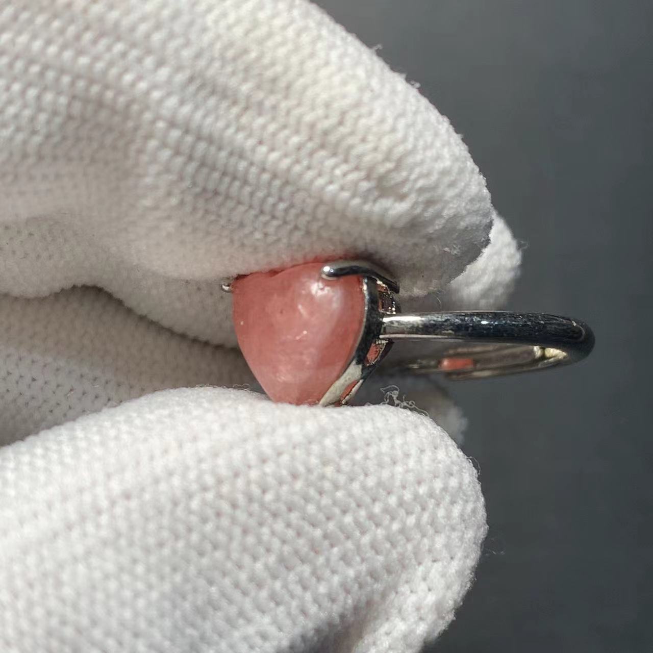 Bague en Rhodochrosite naturel - Body Jewelry High Quality avis et prix