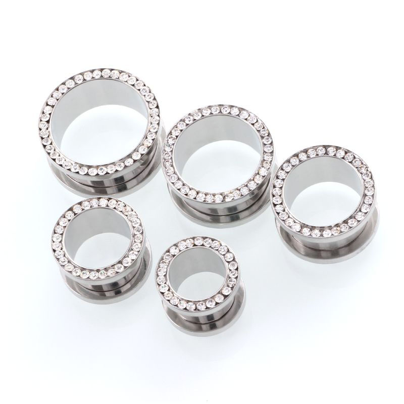 Lot de 2 Tunnels d'oreille en  - Body Jewelry Ear Gauges avis et prix
