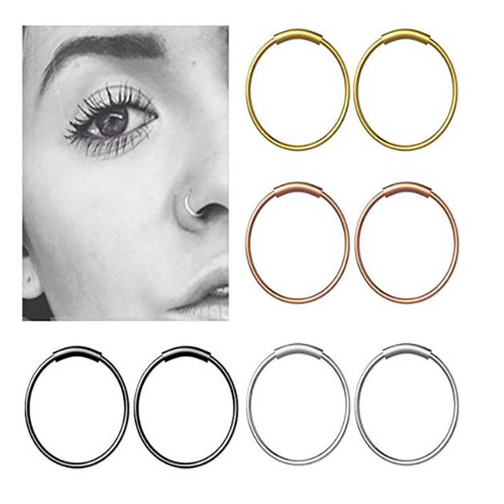 Lot de 3 anneaux continus sans - Body Jewelry Lip Ring avis et prix