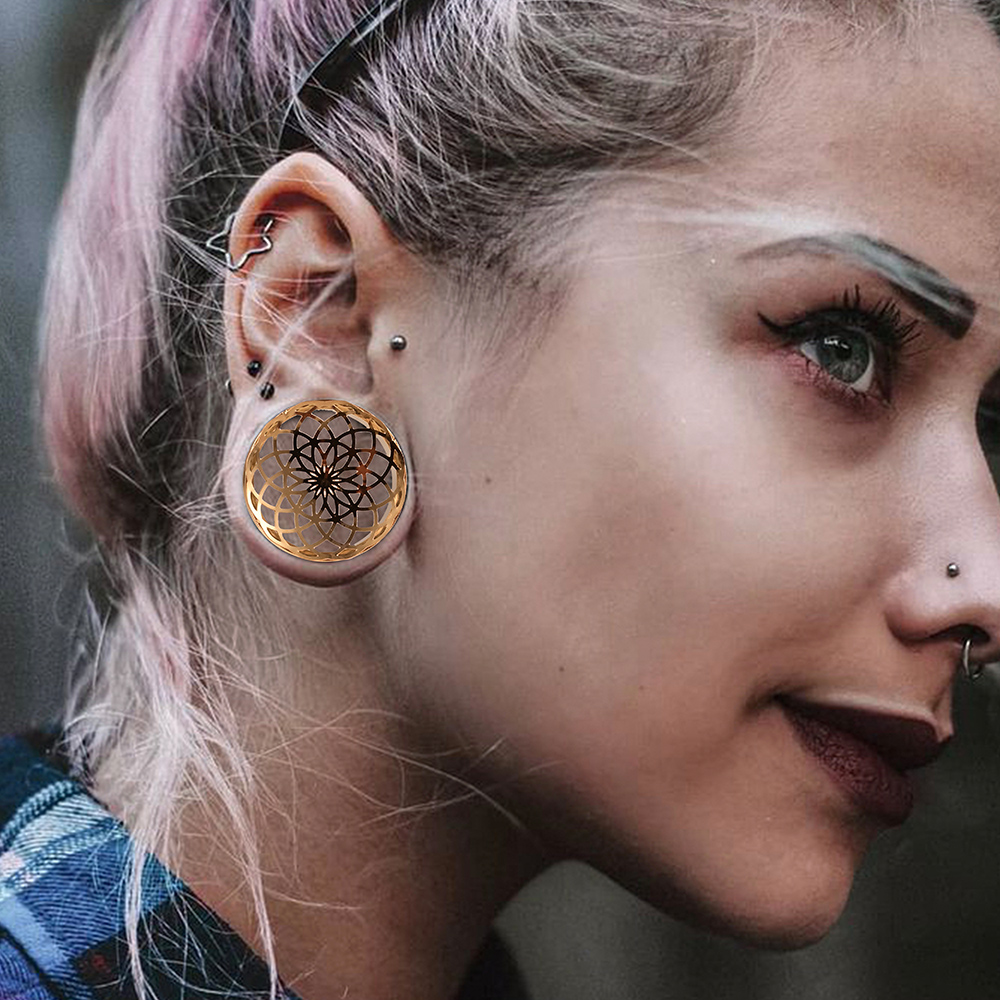 Vankula 2 pièces 316 acier ino - Body Jewelry Ear Gauges avis et prix